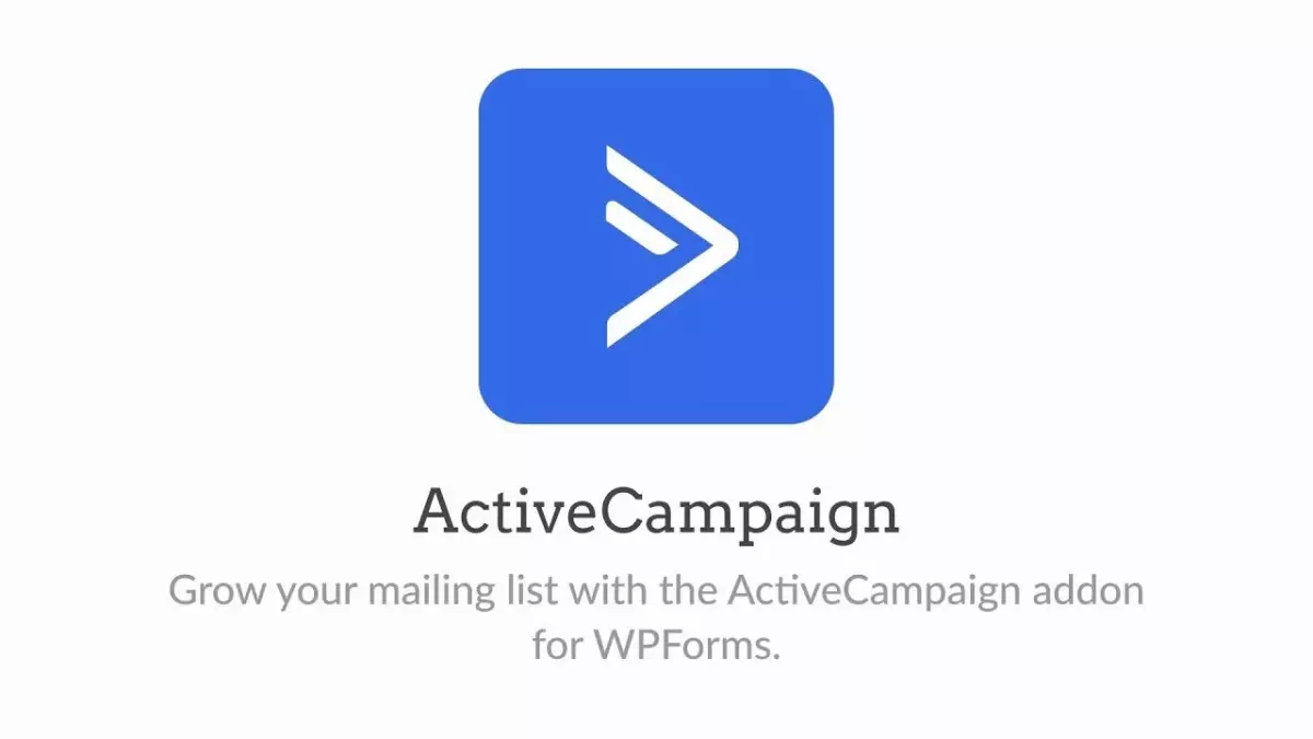 WPForms ActiveCampaign 1.5.0