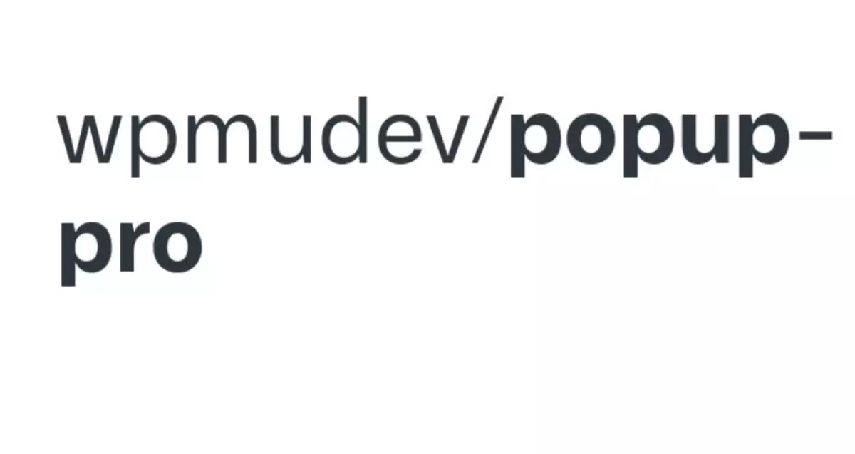 WPMU DEV PopUp Pro 4.8.1