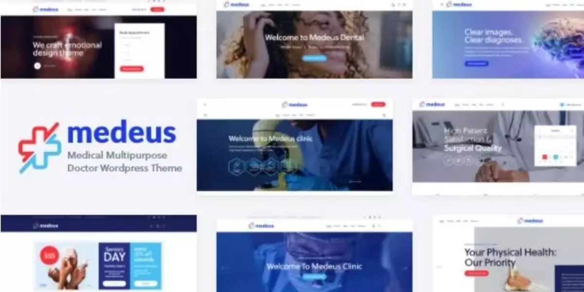 Medeus - Medical Multipurpose Doctor WordPress Theme