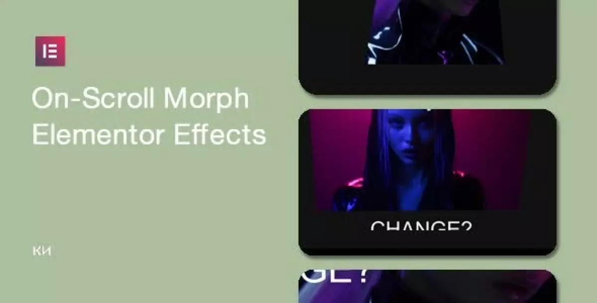 [WISH] On-Scroll Morph Effects for