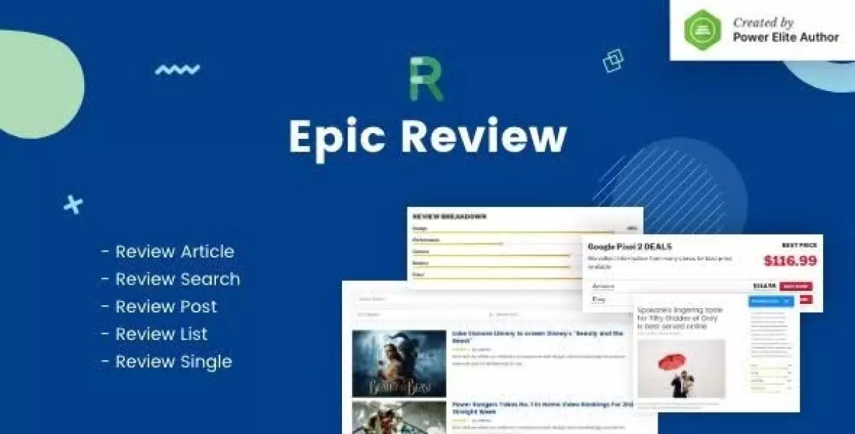 [WISH] Epic Review WordPress Plugin &amp; Add Ons for Elementor &amp; WPBakery Page