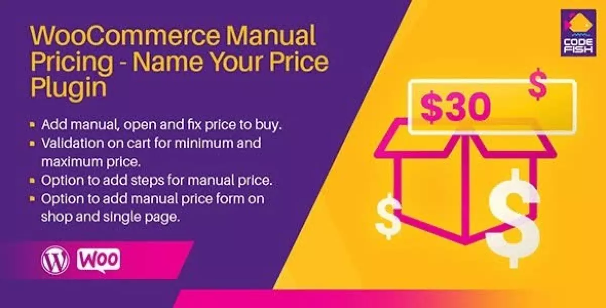 [WISH] WooCommerce Manual Pricing - Name Your Price