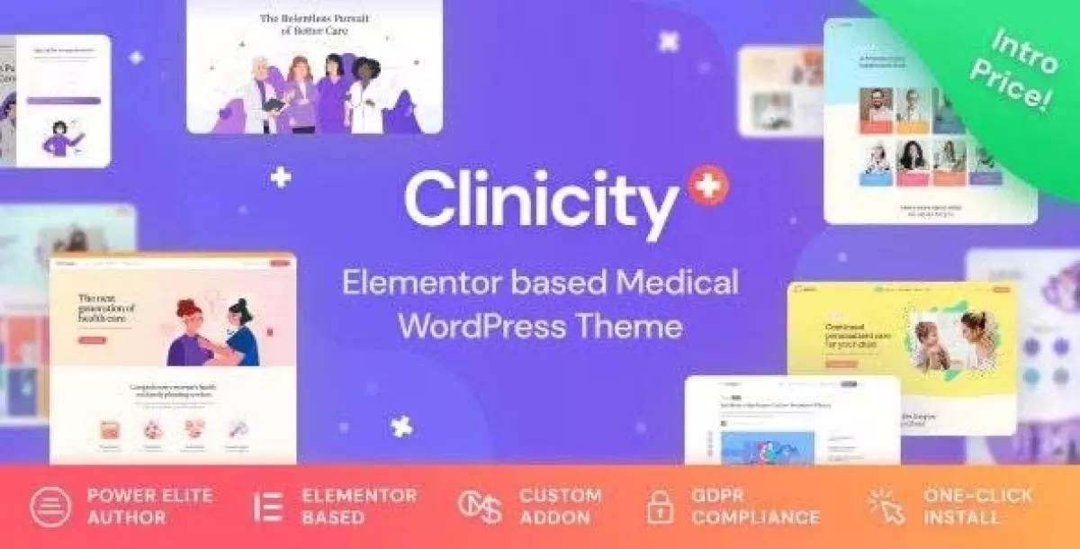 [WISH] Clinicity - Health &amp; Medical Elementor