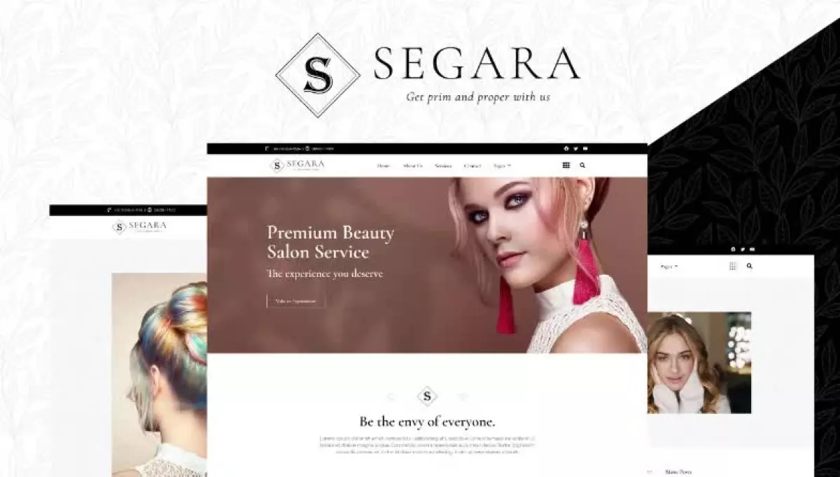 Segara - Premium Beauty Salon Elementor Template