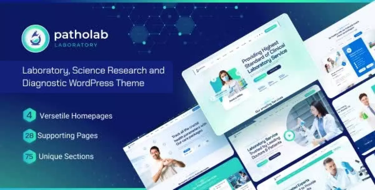 [WISH] Patholab - Laboratory &amp; Science Research WordPress