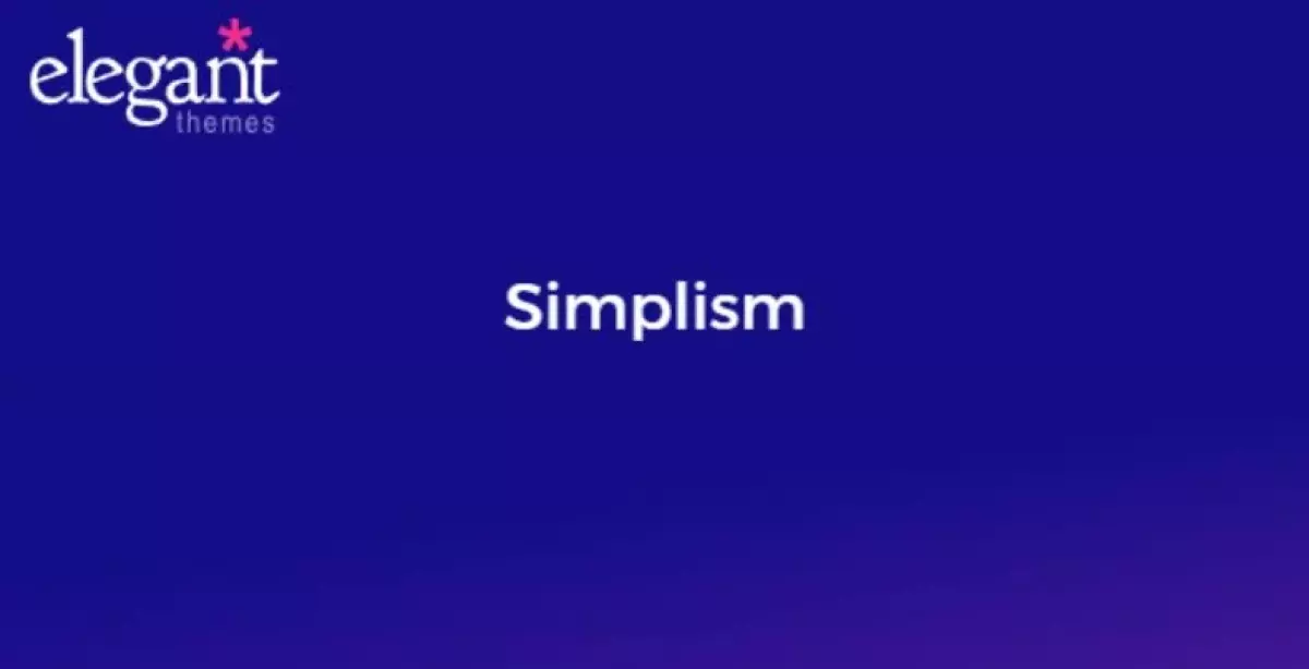 Elegant Themes Simplism