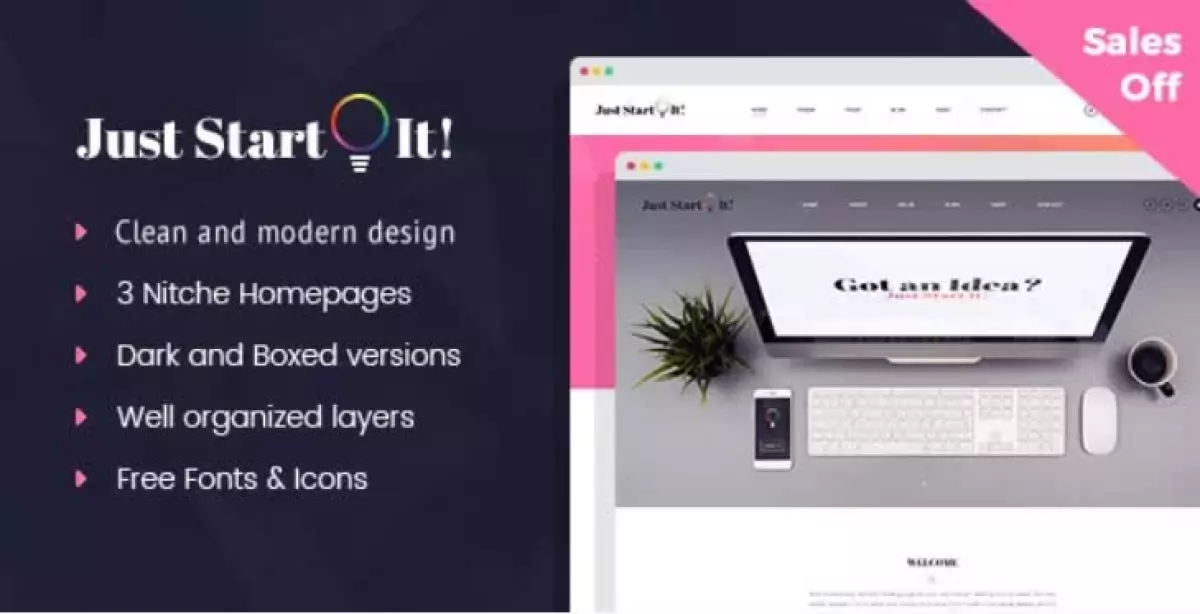 [WISH] Just Start It - Corporate/Business WordPress