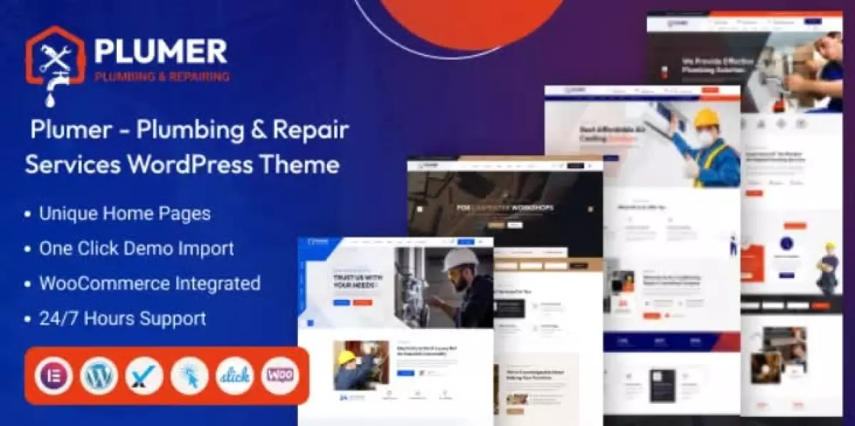 [WISH] Plumer - Plumbing & Repair Services WordPress