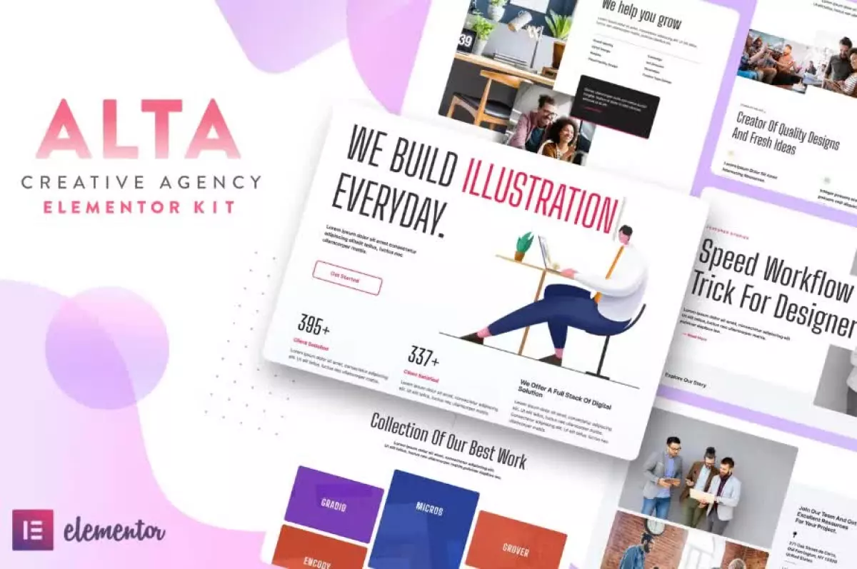 ALTA - Creative Agency Elementor Template