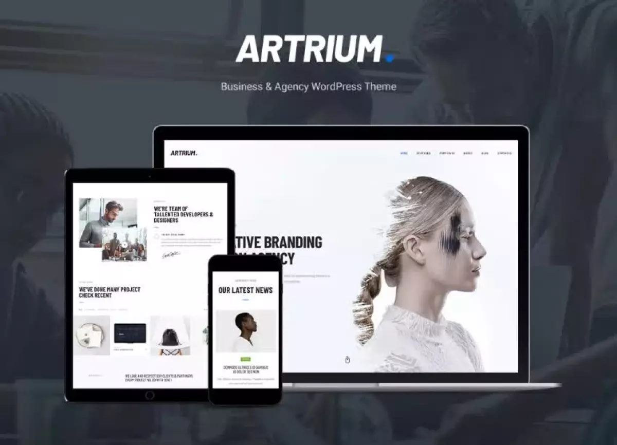 Artrium - Creative Agency & Web Studio WP Theme