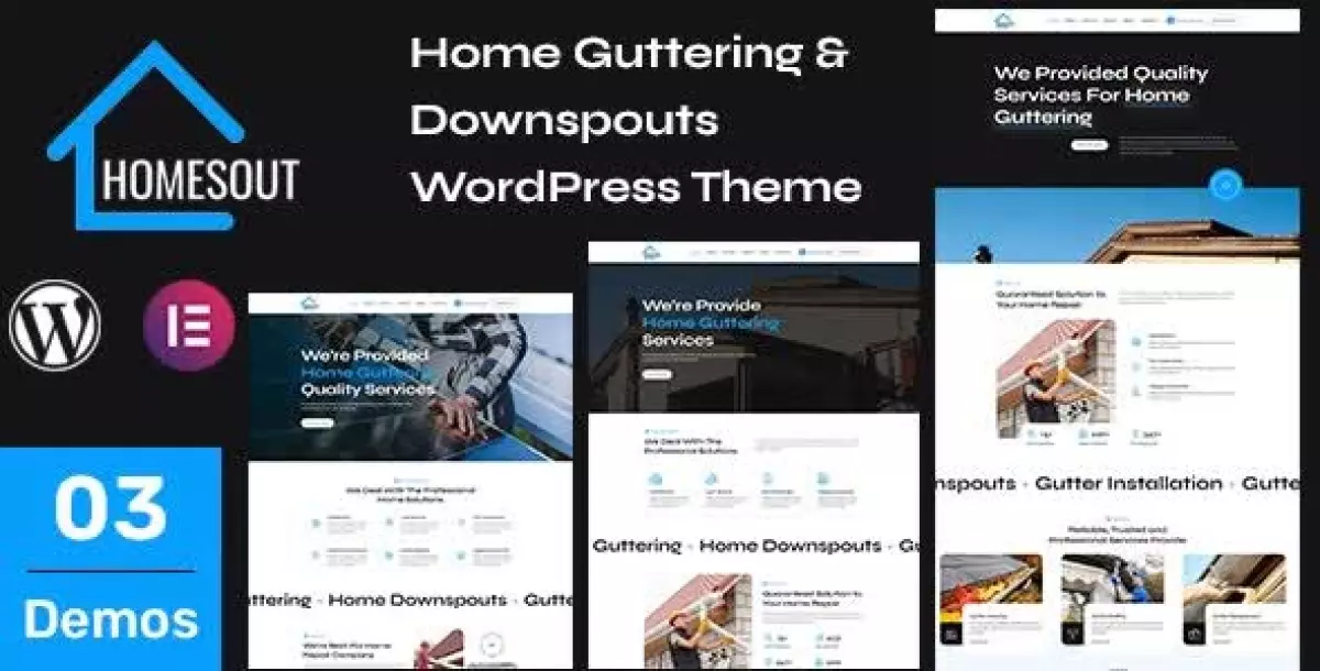 [WISH] Homesout - Home Guttering, Downspouts &amp; Handyman WordPress