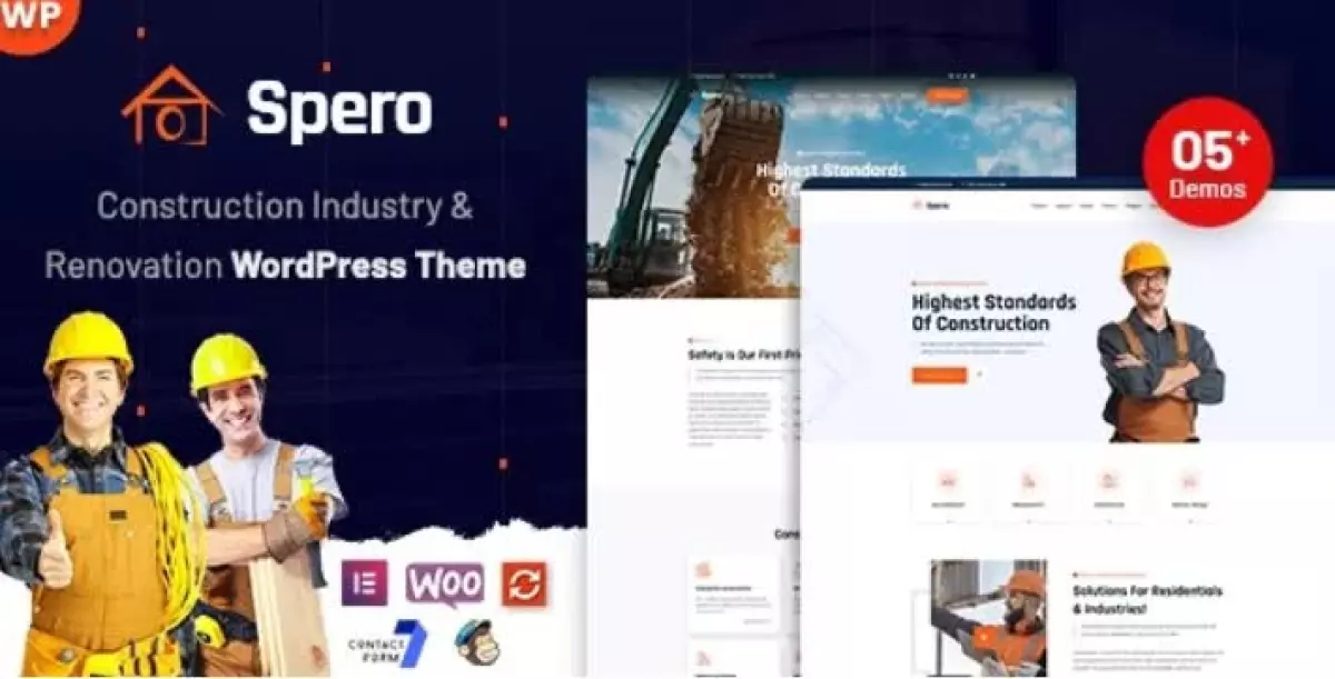 [WISH] Spero - Construction Industry WordPress