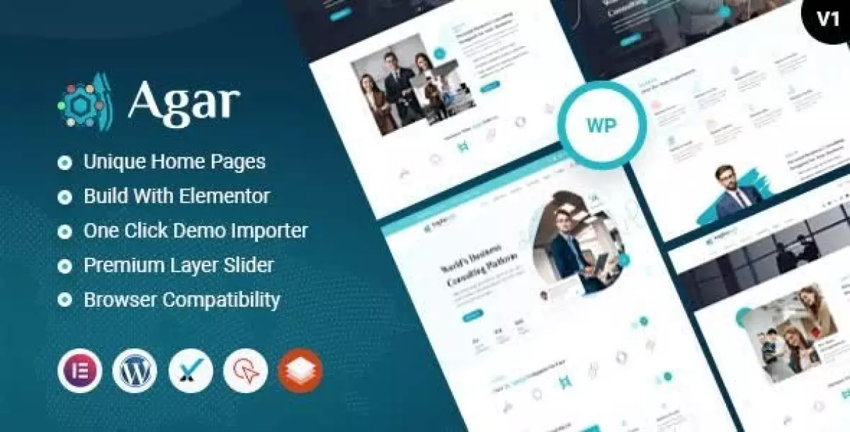 [WISH] Agar - Multipurpose Business &amp; Consulting WordPress