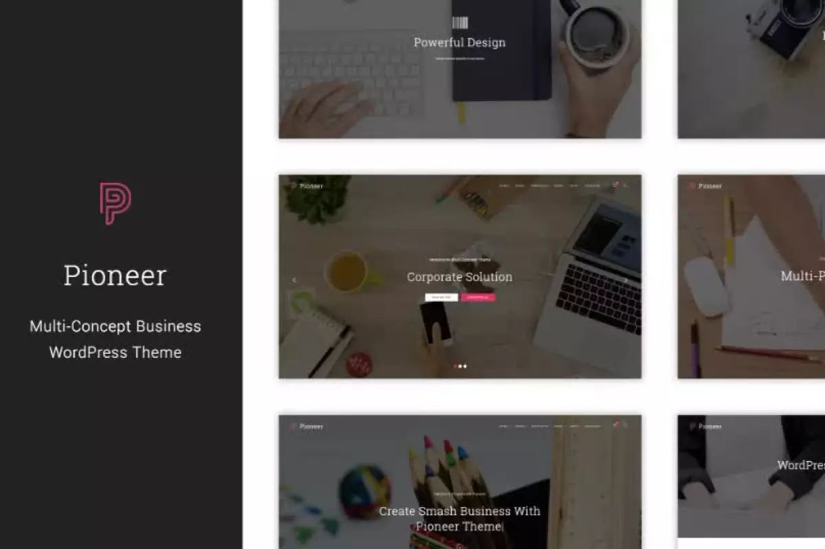 Pioneer - Multi-Concept Corporate WordPress Theme