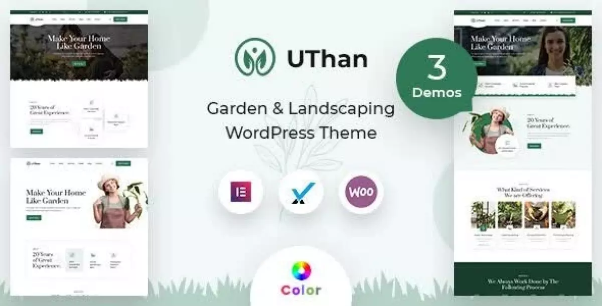 [WISH] Uthan - Landscaping Gardening WordPress theme +