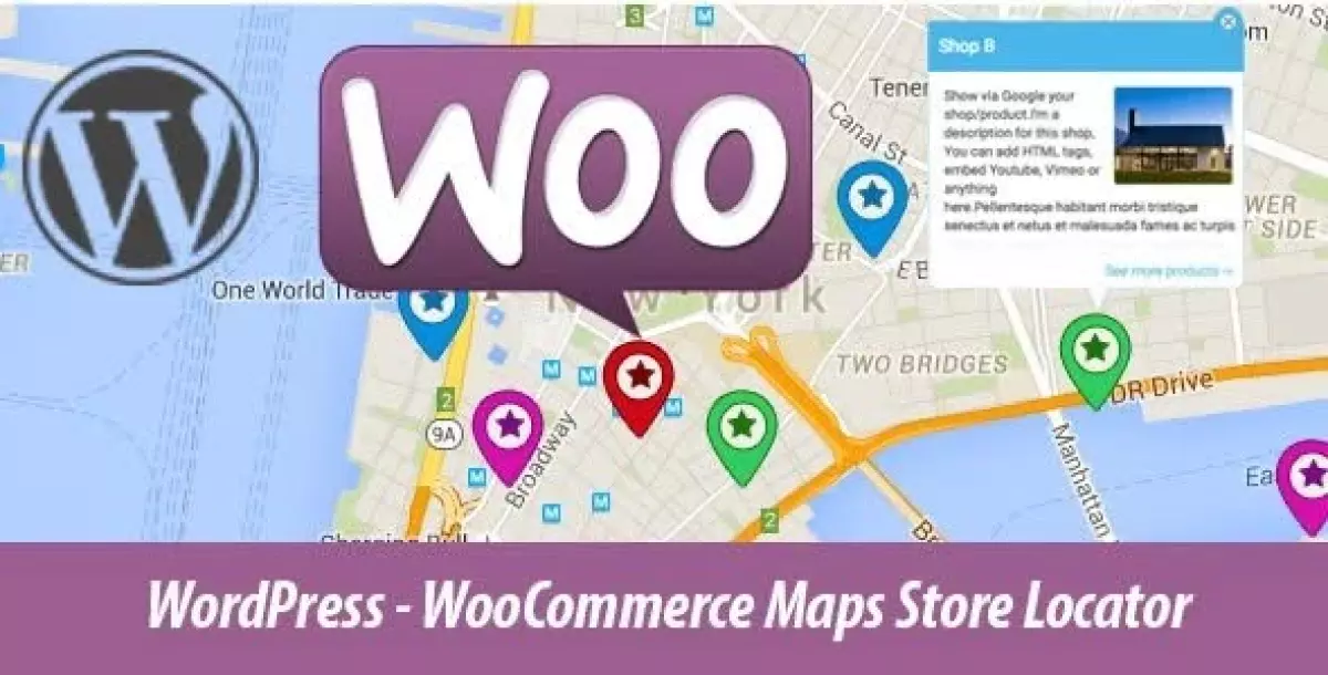 WooCommerce Maps Store Locator