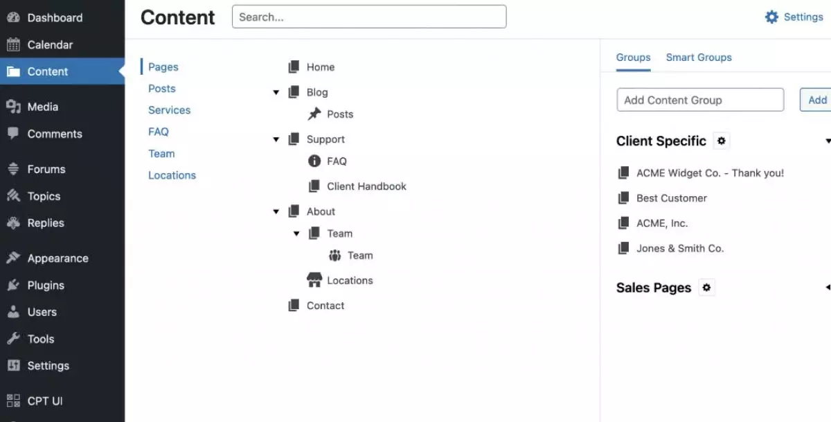 [WISH] OrganizeWP: Content is disorganized in WordPress. OrganizeWP brings it