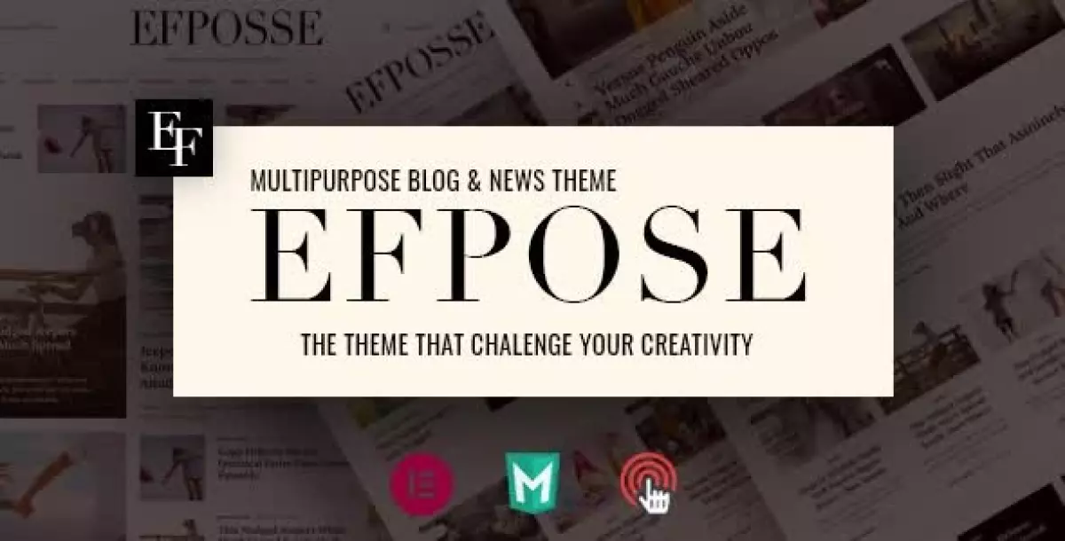 Efpose – Multipurpose Blog and Newspaper Theme