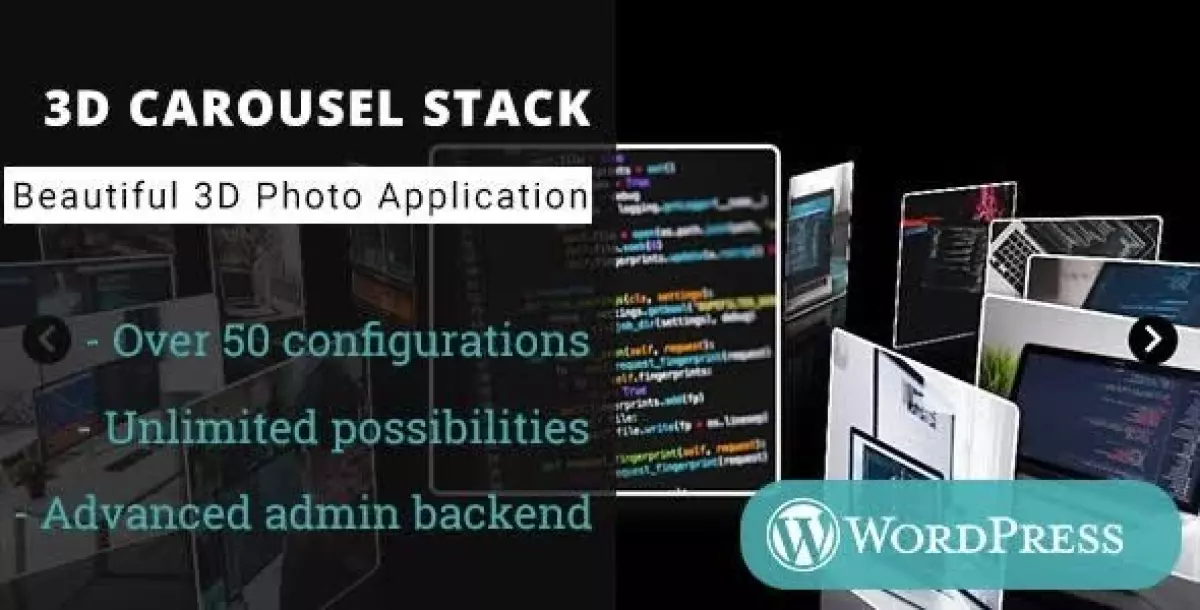 [WISH] 3D Carousel Stack Gallery - WordPress Media