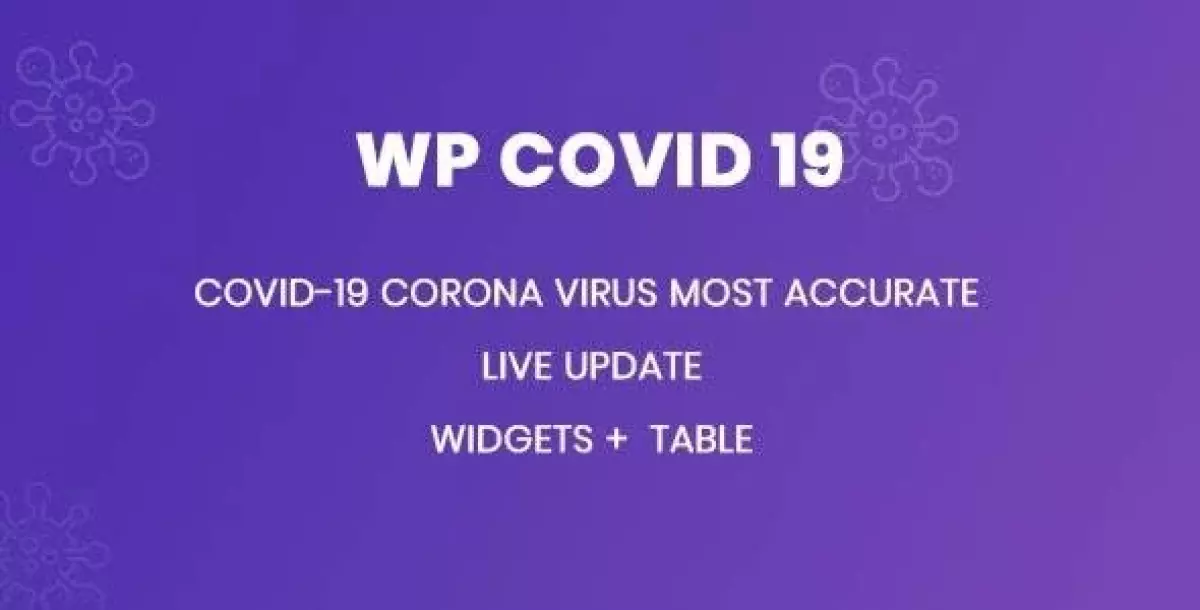 [WISH] WP Covid 19 - Coronavirus Live Statistics for