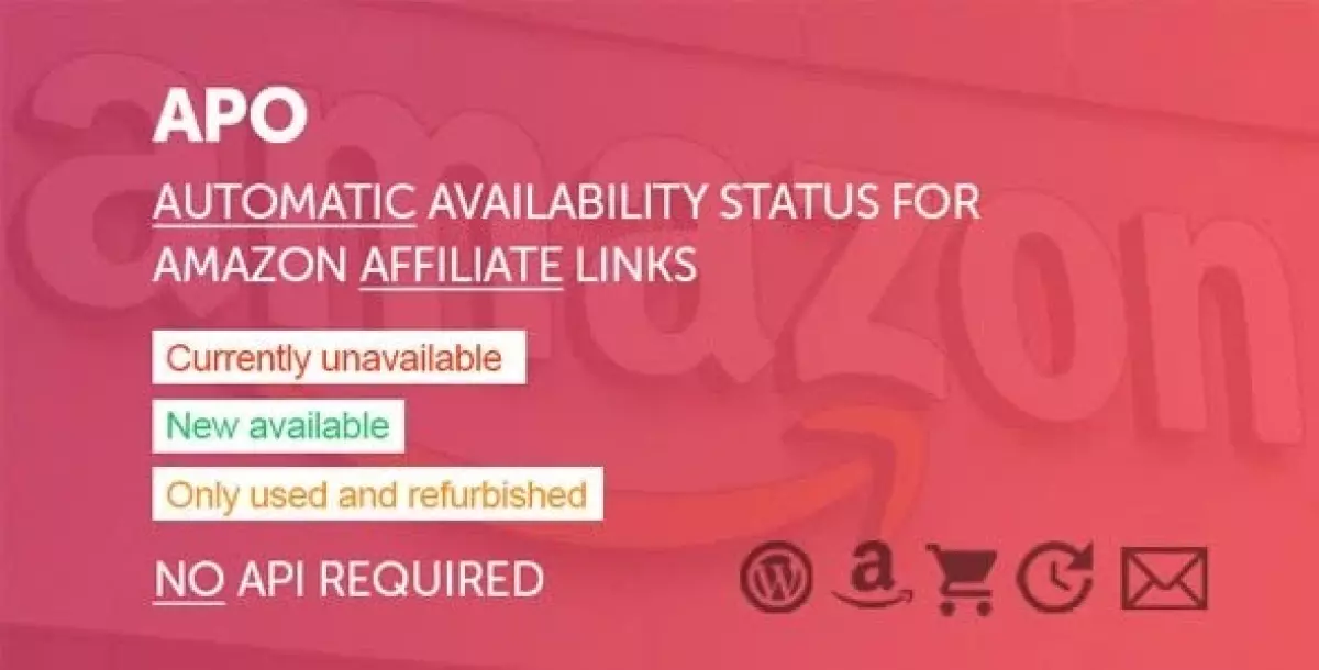 [WISH] APO - Automatic Amazon Affiliate Product Availability Plugin for