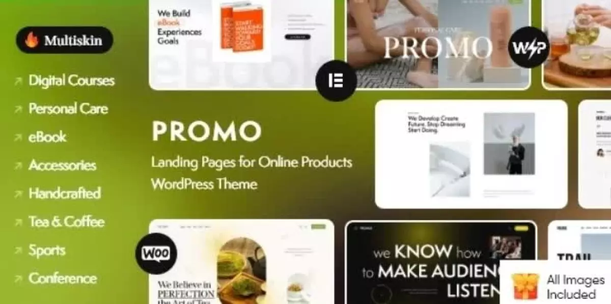 Promo - Landing Pages for Online Products WordPress Theme