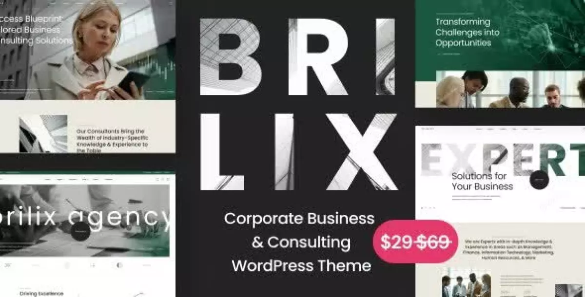 [WISH] Brilix - Corporate Business &amp; Consulting WordPress