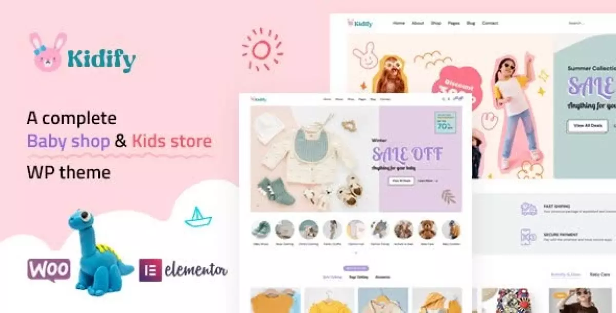 [WISH] Kidify - Baby &amp; Kids eCommerce Woocommerce Store