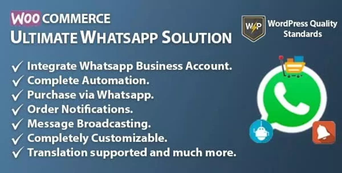 [WISH] WooCommerce Ultimate WhatsApp Solution - Orders | Notifications |