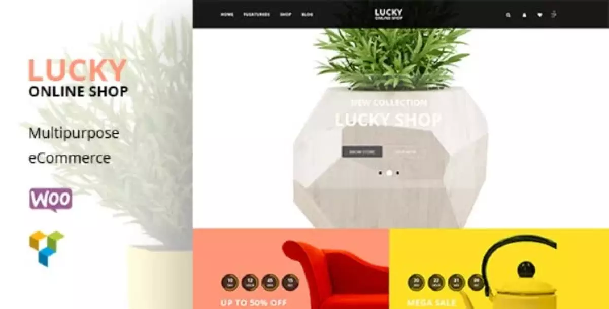 Lucky Furniture - RTL WooCommerce WordPress Theme