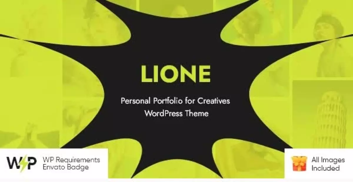 Lione - Personal Portfolio for Creatives WordPress Theme