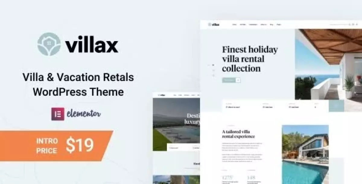 Villax - Villa & Vacation Rentals WordPress Theme