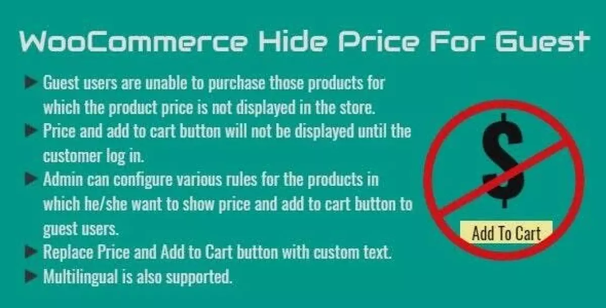 [WISH] WooCommerce Hide Price For Guest | Hide Until