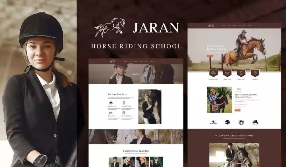 Jaran - Horse Riding School Elementor Template