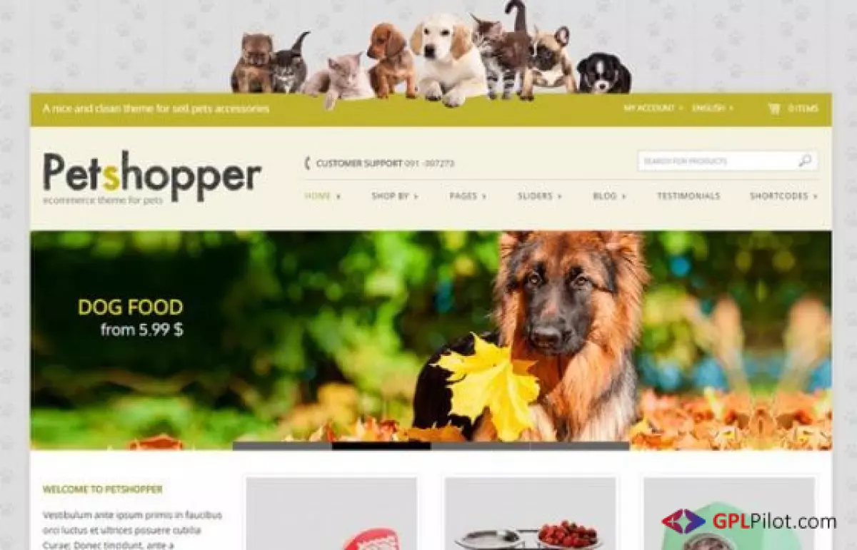 YITH Petshopper Premium WooCommerce Themes