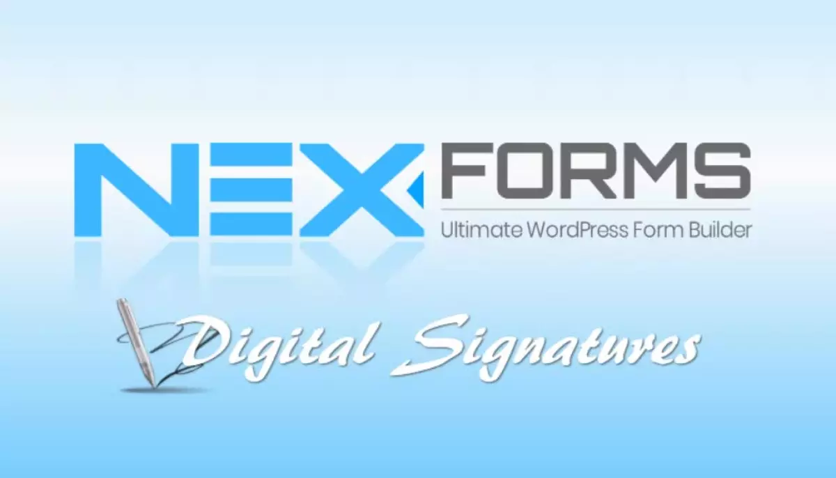 NEX-Forms - Digital Signatures Add-on