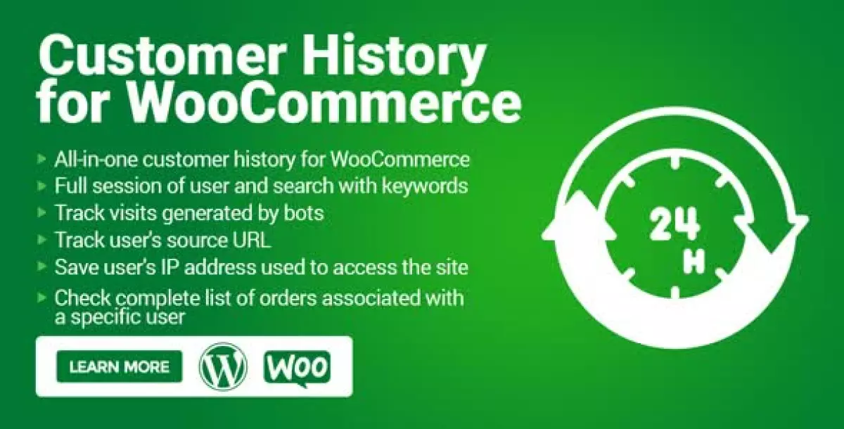 [WISH] Customer History for WooCommerce - Users Session &amp;