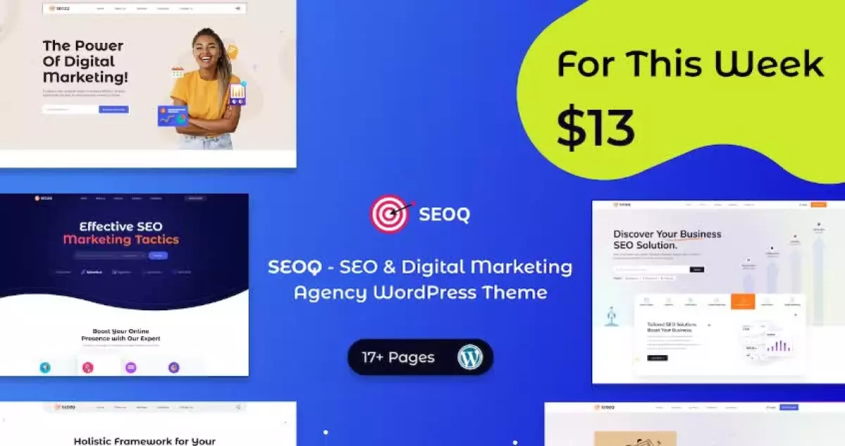 SEOQ – SEO & Digital Marketing Agency WordPress