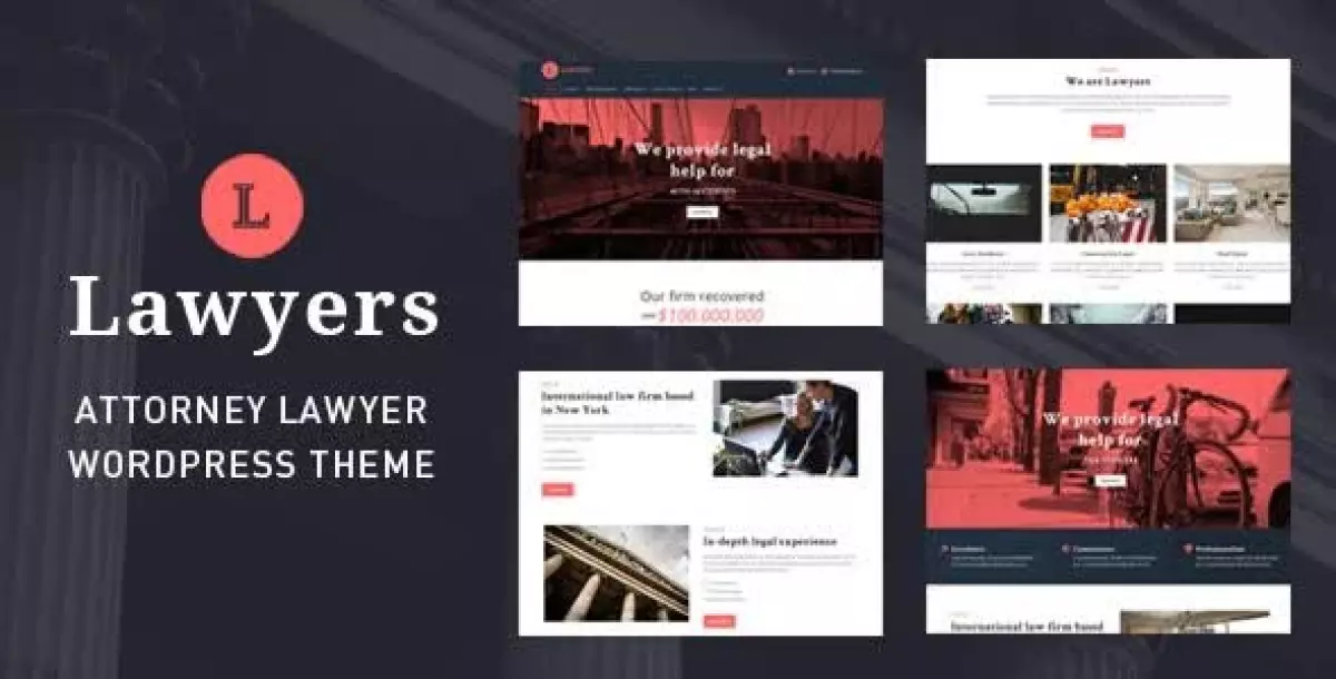 Lawyers - Responsive Business Wordpress Theme 4.5.2