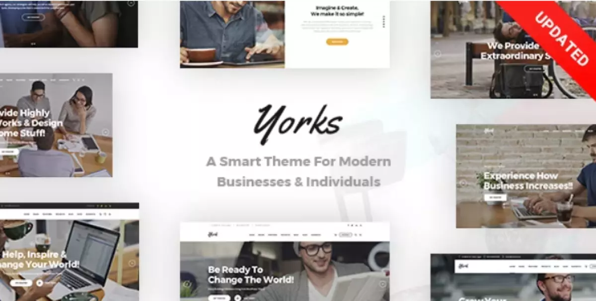 Yorks - A Smart Theme For Modern Businesses &amp; Individuals