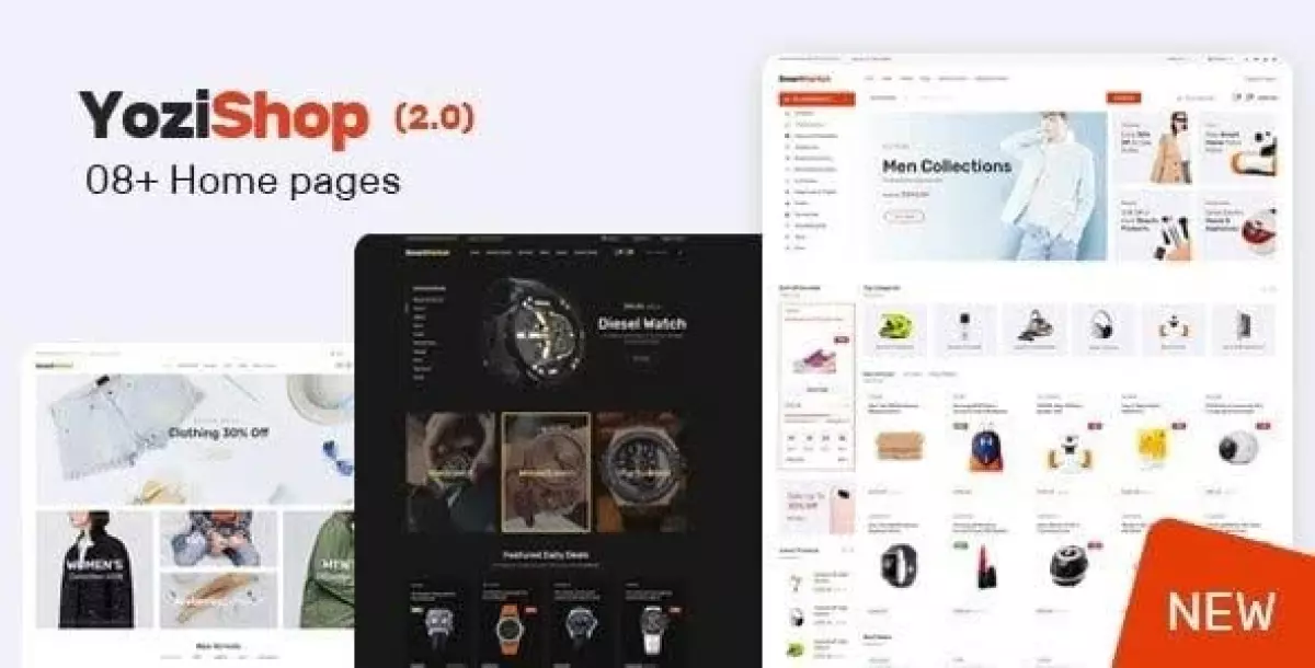 Yozi - Multipurpose Electronics WooCommerce WordPress Theme 2.0.49