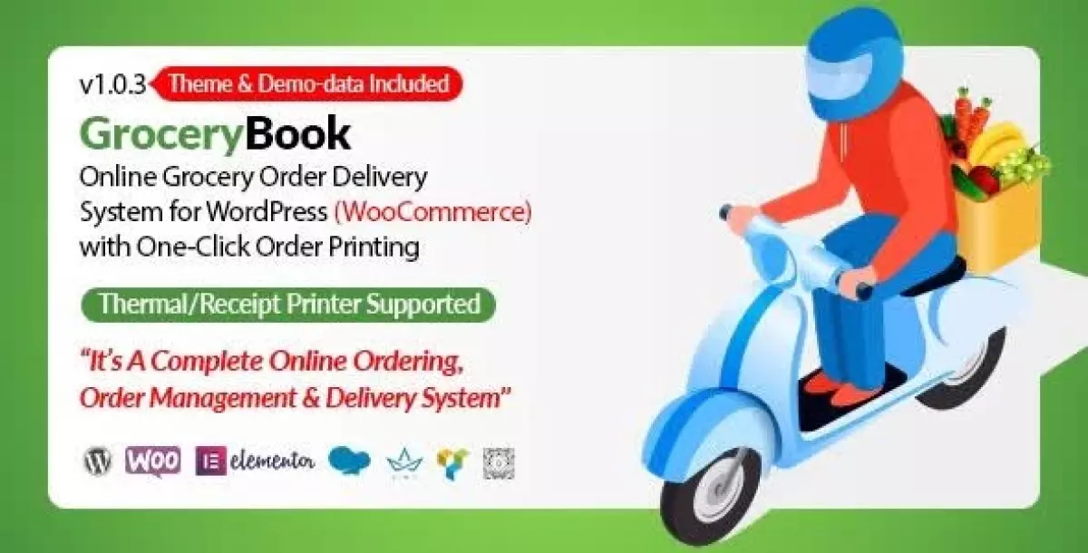 [WISH] GroceryBook | Online Grocery Shopping &amp; Delivery Management System for