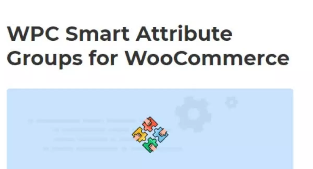 WPC Smart Attribute Groups (Premium)