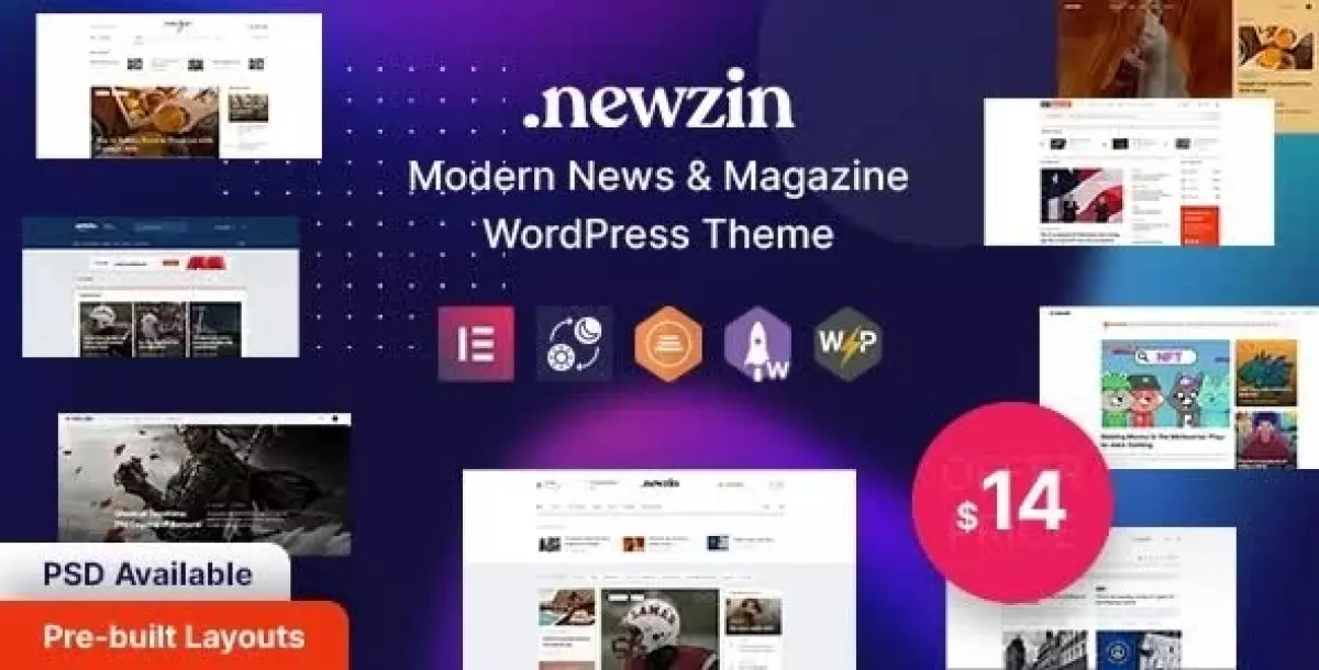 Newzin - WordPress Newspaper & Magazine Theme