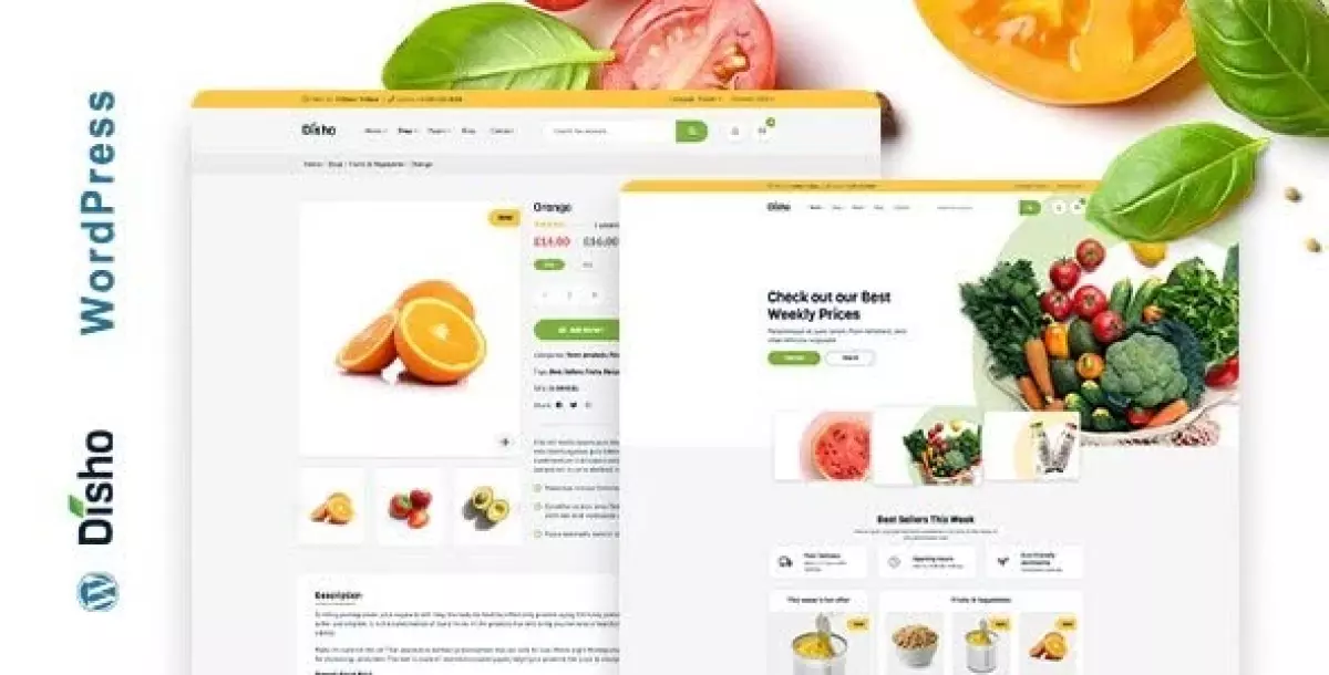 [WISH] Disho - Grocery Store WordPress