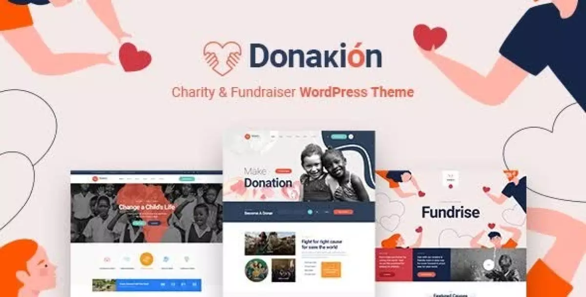 [WISH] Donakion - Fundraising &amp; Charity Foundation WordPress