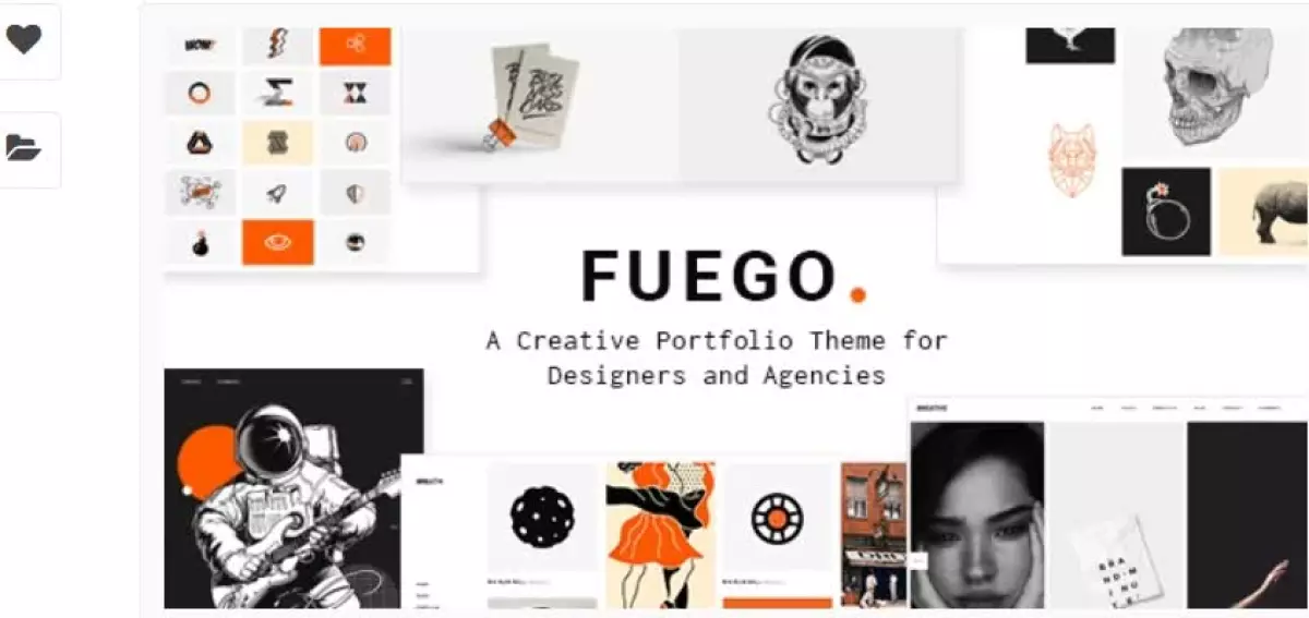 [WISH] Fuego - Creative Portfolio Theme for Design