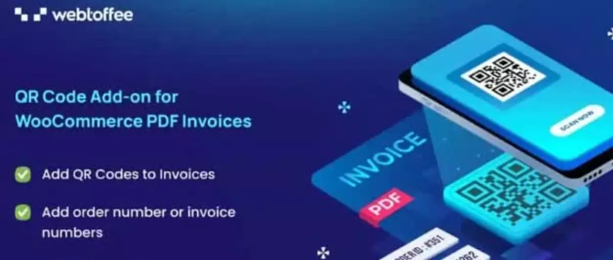 QR Code Add-on for WooCommerce PDF Invoices  [WEBTOFFEE]