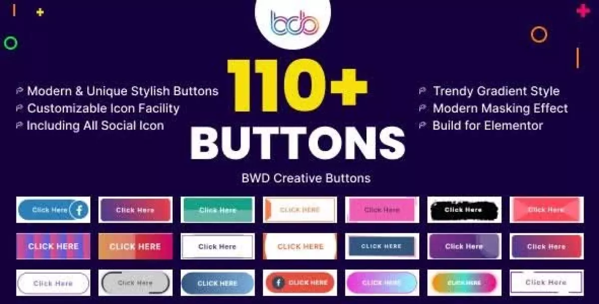 [WISH] BWD creative buttons elementor