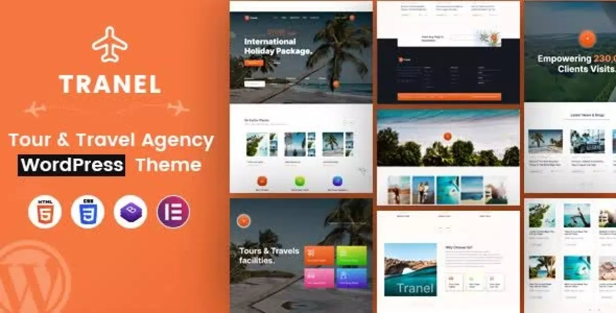 [WISH] Tranel - Tour &amp; Travel Agency WordPress